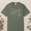 dreams-reaching-high-tee-moss-front Dreams Reaching High design on a Moss Comfort Colors 1717 tee, laid flat
