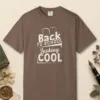 Looking Cool design on a Espresso Comfort Colors 1717 tee, laid flat