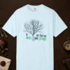 our-quiet-strength-tee-chambray-front Our Quiet Strength design on a Chambray Comfort Colors 1717 tee, laid flat