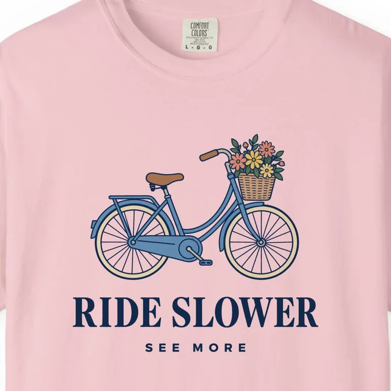 Ride Slower See More Tee
