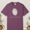 simple-joys-profound-moments-tee-berry-front Simple Joys Profound Moments design on a Berry Comfort Colors 1717 tee, laid flat