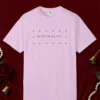 star-band-line-tee-orchid-front Star Band Line design on a Orchid Comfort Colors 1717 tee, laid flat