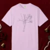 twisting-trunk-tee-orchid-front Twisting Trunk design on a Orchid Comfort Colors 1717 tee, laid flat