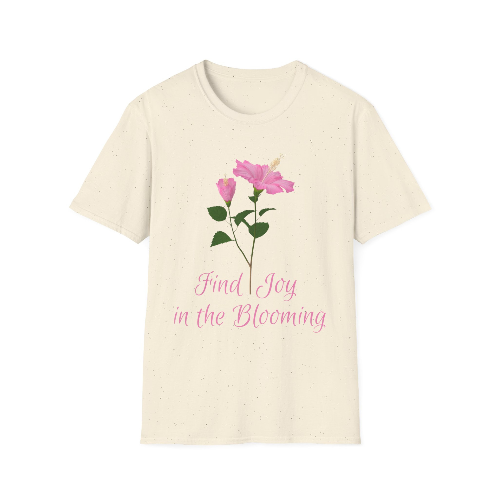 Find Joy in the Blooming T-Shirt Floral Inspirational Quote Tee Positive Vibes Nature Design - Image 22