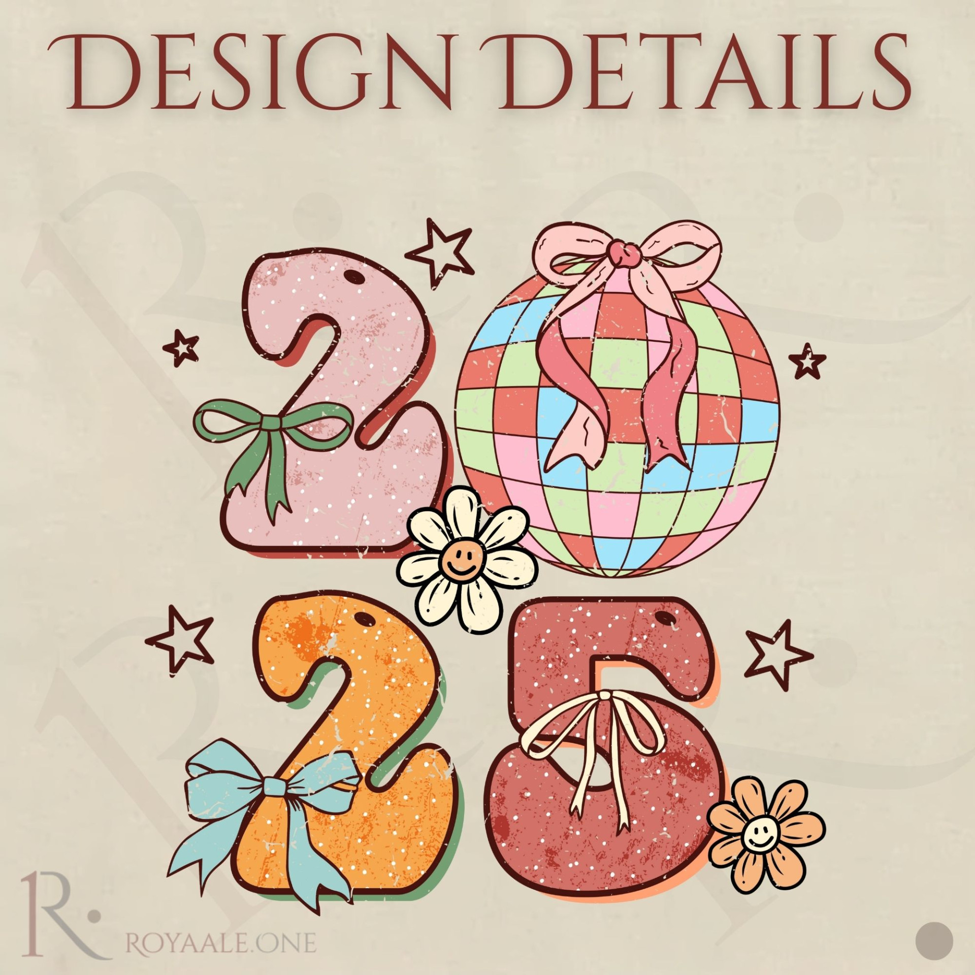 2025 Festive T-Shirt Colorful New Year Celebration Tee Cute Holiday Graphic Shirt Gift Idea - Image 6